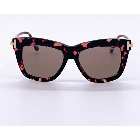 TOM FORD DASHA FT0822 52F Sunglasses Havana Frame‎ Brown Polarized Lens In Case - Picture 3 of 10